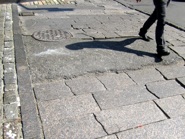 The crosswalks are a public health risk, Community Board 2 said. 
