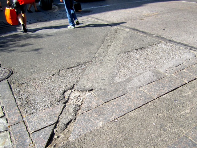 The DOT will repair crosswalks in SoHo in fall 2012, a spokesman for the agency said Sept. 5, 2012.