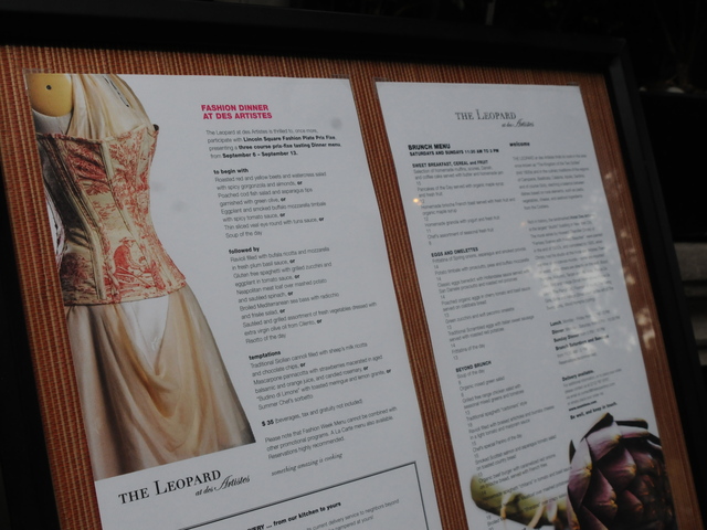 Many of the drink specials coincide with the restaurants' prix fixe specials.