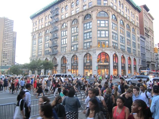 Hundreds of fashion fans and neighborhood regulars swarmed SoHo for Fashion's Night Out Sept. 6, 2012.