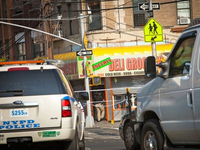 Cops fatally shot Reynaldo Cuevas, 20, a bodega worker who was held hostage in Natalie Grocery in the Bronx by armed robbers on Sept. 7, 2012.