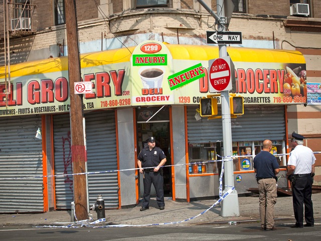 A bodega worker was shot and killed as he tried to escape an armed robbery in the Bronx store on Sept. 7, 2012.