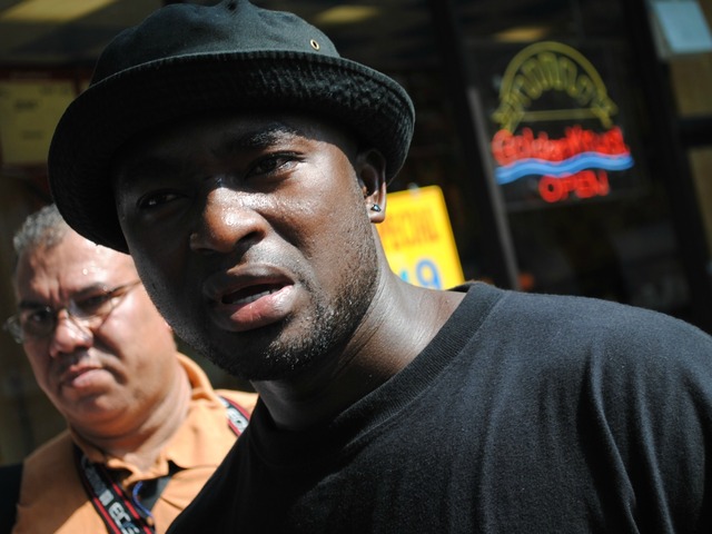 Prince Alarsah was walking home when he saw the shooting take place on Friday September 7, 2012.