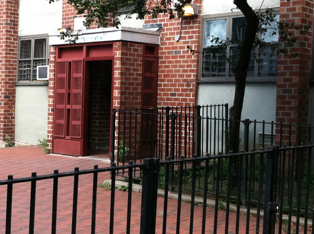 The building where animal rescuers recovered 13 exotic animals on September 7, 2012. 