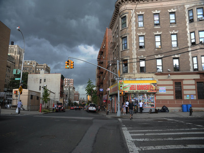 Aneurys bodega where Reynaldo Cuevas, 20, was accidentally shot by a cop fleeing an armed robbery.