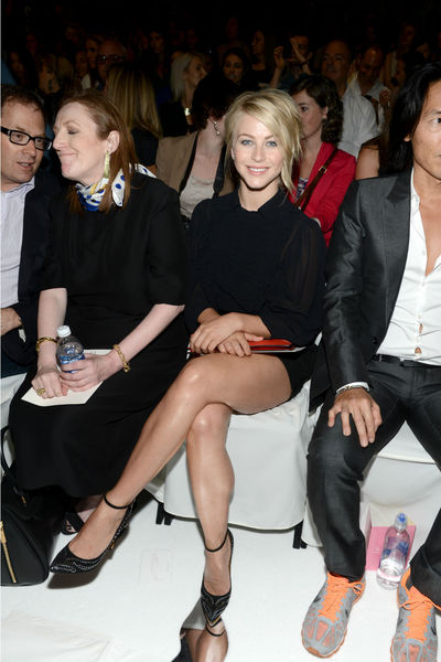 Julianne Hough at the Diane von Furstenberg show at the Lincoln Center Tents, Sunday, September 9, 2012. 