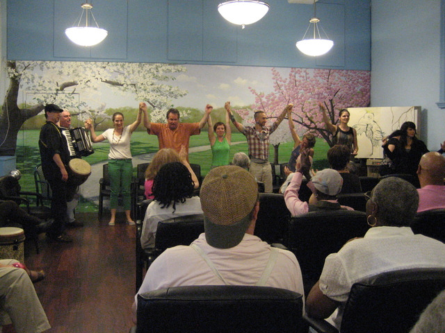 Research shows that arts activities such as dance and music improves the health of Alzheimer's patients.