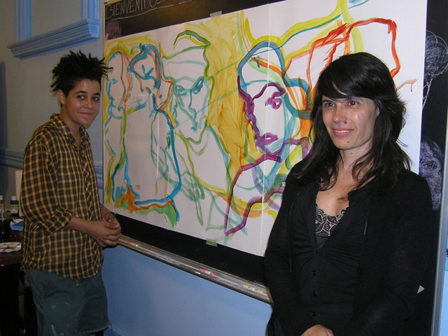 The New York Memory Center has four artists-in-residence who work with patients with memory loss.