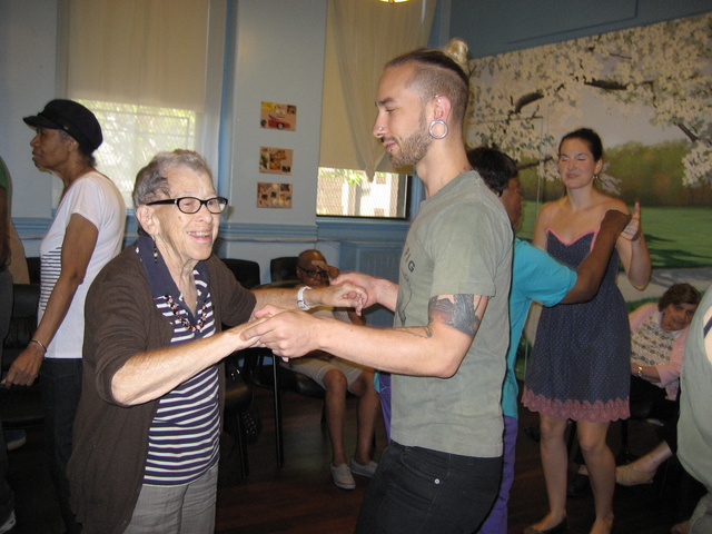 Alzheimer's patients at the New York Memory Center do creative activities like dance as a way to improve their health. On Sept. 13 the center will host a poetry writing event.