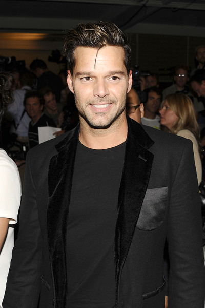 Ricky Martin at the Marc Jacob runway show on Monday, Sept. 10, 2012.