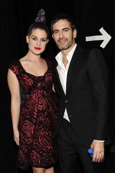 Kelly Osbourne and Marc Jacobs at the designer's runway show on Monday, Sept. 10, 2012.