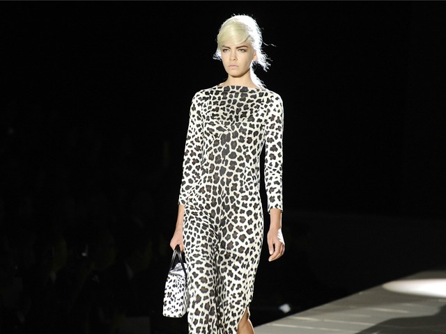 A look from the Marc Jacobs Spring 2013 Fashion Week show on Monday, Sept. 10, 2012.
