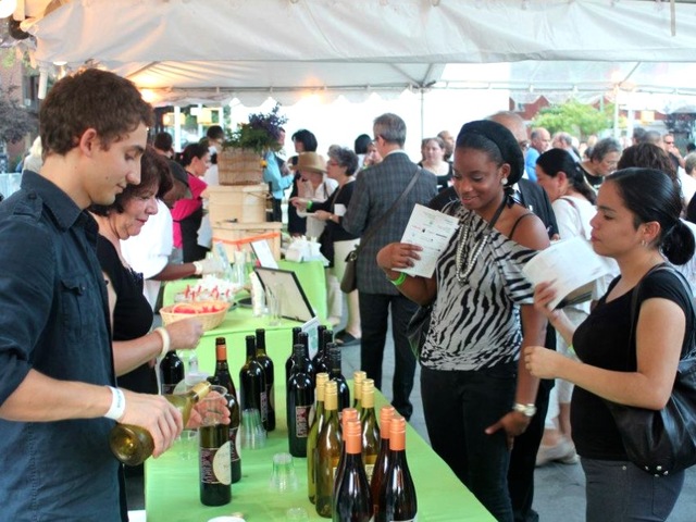 Food and wine vendors will be on hand in Washington Square Park Sept. 12, 2012 for Taste of the Village.