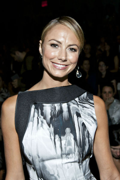Stacy Kiebler at the Vera Wang show at the Lincoln Center Tents, Tuesday, September 11, 2012. 