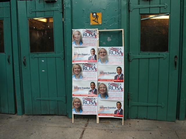 State Sen. Adriano Espaillat and Assembly candidate Garbiela Rosa have been campaigning together.
