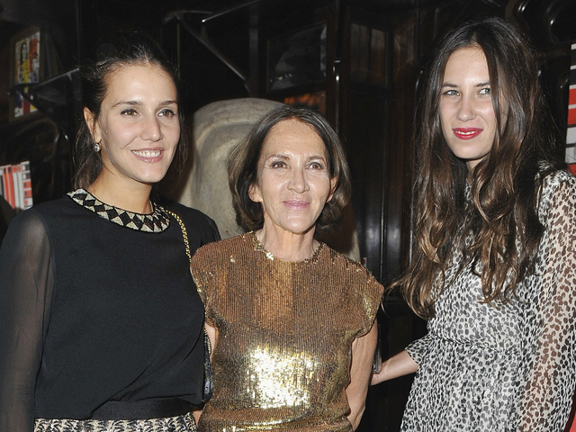 Margherita Maccapani Missoni, Marie Jose Susskind-Jalou, Tatiana Santo Domingo attend 'L'Officiel' Magazine 90th Anniversary celebration as part of Paris Fashion Week Spring / Summer 2012 at Maxim's on October 1, 2011 in Paris. Susskind-Jalou was sued on Sept. 11, 2012, over an incident at a Zac Posen fashion show.