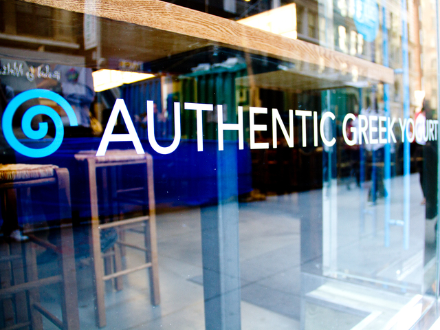 GRK Fresh Greek, a new eatery in the Financial District, opened on Wednesday.