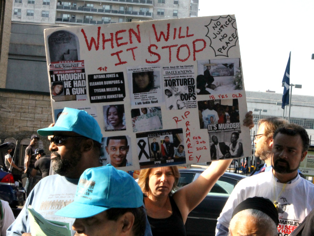 Ramarley Graham supporters.