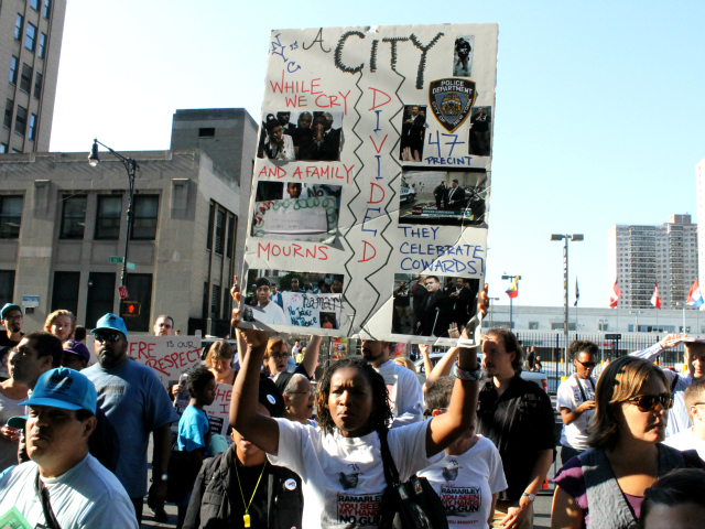 Ramarley Graham supporters.
