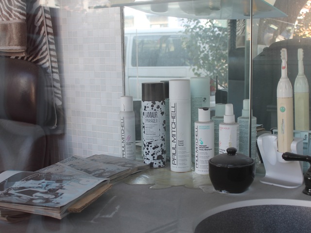 Beauty products at the 