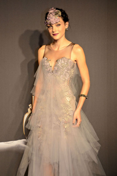 Jessica Stam at the launch of Lady Gaga FAME at the Solomon R. Guggenheim museum, Thursday, September 13, 2012.