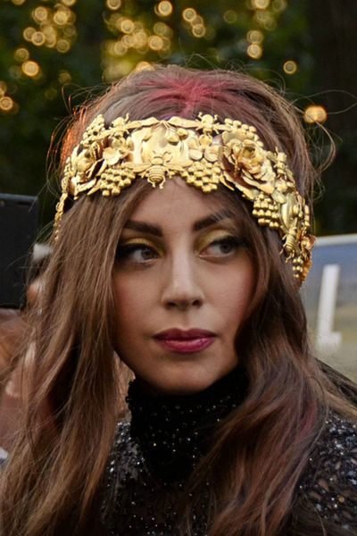 Lady Gaga at the launch of her FAME eau de parfum at the Solomon R. Guggenheim museum, Thursday, September 13, 2012.