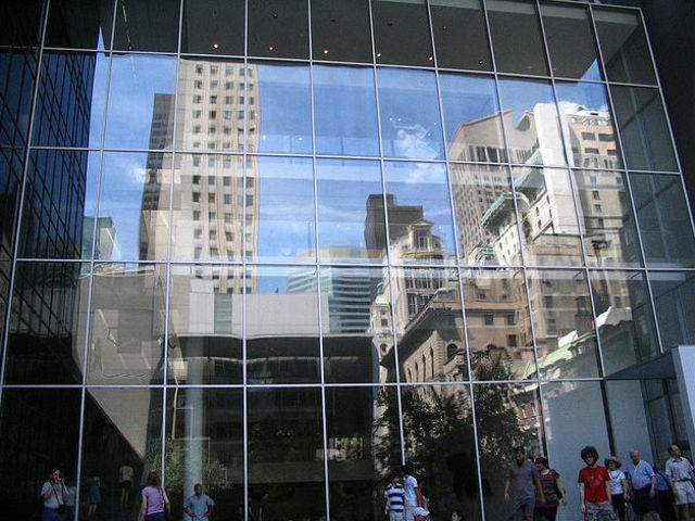 The entrance to MOMA. The museum will exhibit Edvard Munch's 
