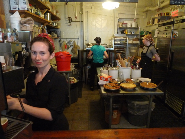 <p>Four & Twenty Blackbirds pie shop in Gowanus.</p>
