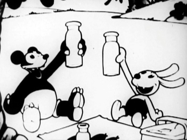 Stills from the films that will be shown during Flicks in the Garden festival. April Maze (Otto Messmer, 1930)