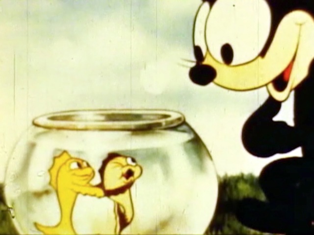 Stills from the films that will be shown during Flicks in the Garden festival. Neptune Nonsense (Van Beuren Studios, 1936)