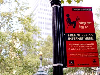 The Downtown Alliance has partnered with law firm WilmerHale to expand WiFi coverage in Lower Manhattan.
