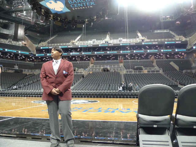 <p>The court at the Barclays Center.</p>
