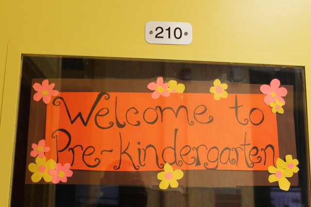 Students were welcomed to their new building.