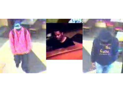 Three men are wanted for allegedly attempting to rob a Subway restaurant on Boston Road in Baychester on Sept. 19, 2012.