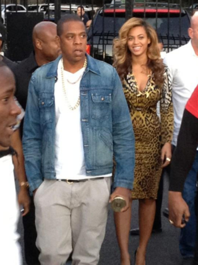 Powerhouse couple Beyonce and Jay-Z spent their Sunday evening uptown at Inwood's La Marina on Sept. 23, 2012. 