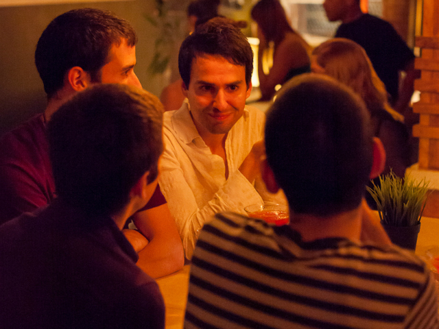 Guests at the Sept. 22, 2012 Pride Night at the Clock Café and Martini Bar.