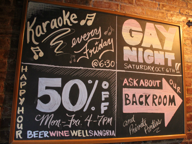 The next Bruckner Gay Night is on Oct. 6, 2012.