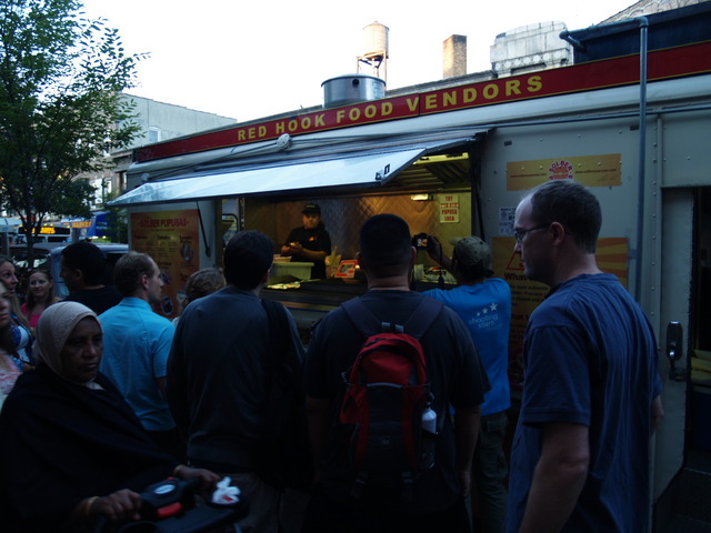 Even the Red Hook food trucks made the trek to Viva La Comida! in Elmhurst.