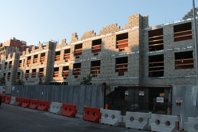 Abyssinian Development Corporation's 8-story development on 123rd Street between Frederick Douglass Boulevard and Adam Clayton Powell Jr. Boulevard.