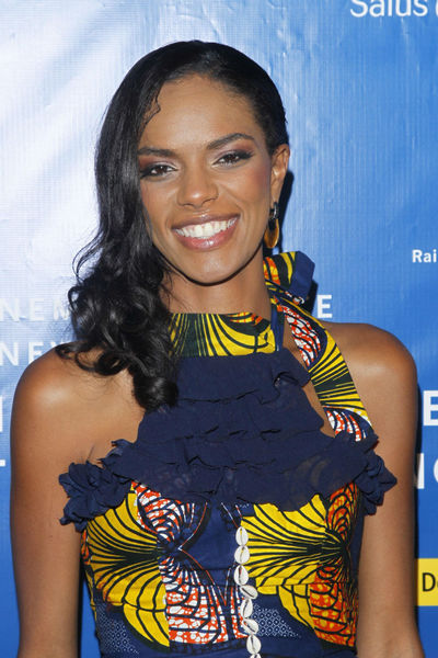 Noella Coursaris Musunka at the Cinema for Peace dinner at the Harvard Club, Tuesday, September 25, 2012. 