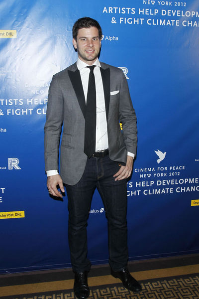 Tim Moorehouse at the Cinema for Peace dinner at the Harvard Club, Tuesday, September 25, 2012. 
