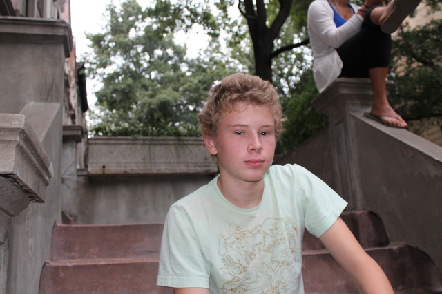 <p>"The cars go at a good speed. There have been a lot of close calls," said Malcolm Griand, 16, a junior who has lived on Hamilton Terrace for five years. "Younger kids have come close to getting hit."</p>
