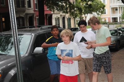 <p>More than a dozen kids live and play on Hamilton Terrace.</p>
