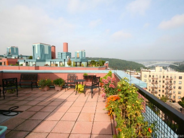<p>This two-bedroom at 75 Park Terrace East in Inwood features a large patio and is asking $535,000.</p>
