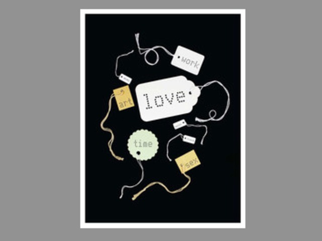 <p>Carin Goldberg's poster "Reinvention."</p>
