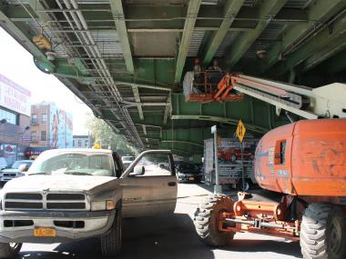 Construction workers are gearing up for the latest in repair work on the Gowanus Expressway in Brooklyn that has stretched as far back as 1985.