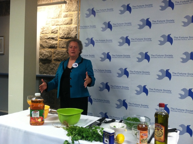 <p>The Fortune Society's CEO, JoAnne Page</p>
