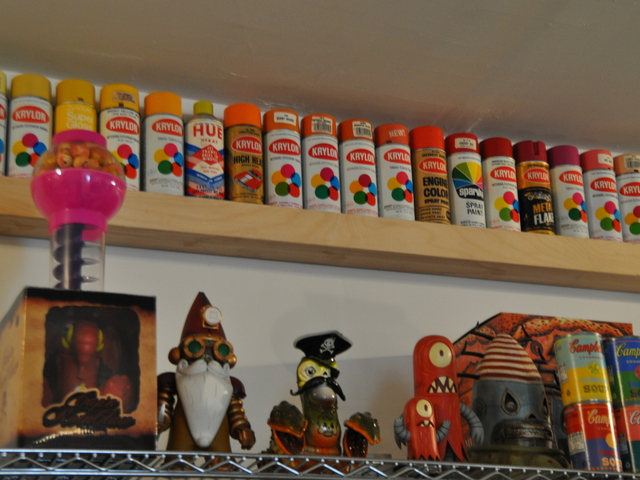 <p>Low Brow sells supplies and works by local artists.</p>
