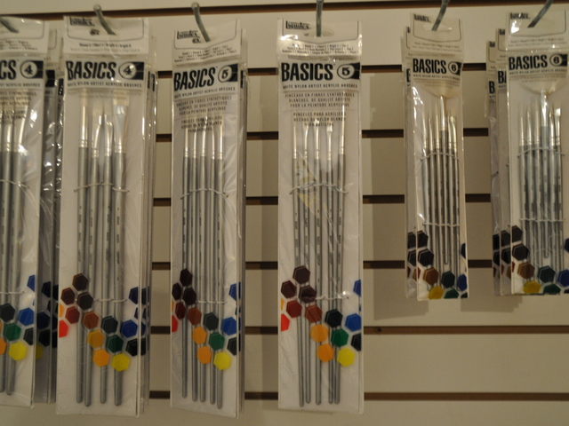 <p>Low Brow has been expanding its art supply stock.</p>
