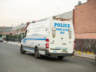 <p>Police at the scene of a fatal shooting on Hemlock Street. Photo taken on Tuesday October 23rd, 2012.</p>
